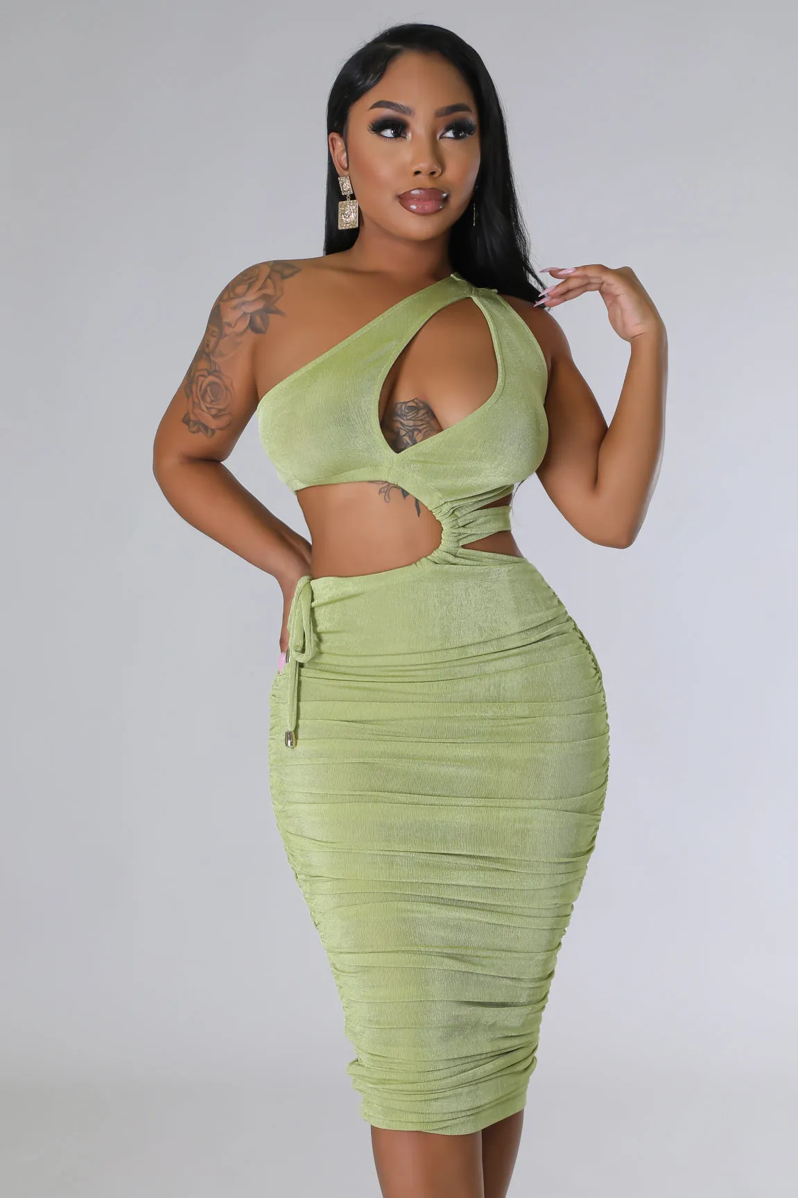 ASHLEY MIDI DRESS