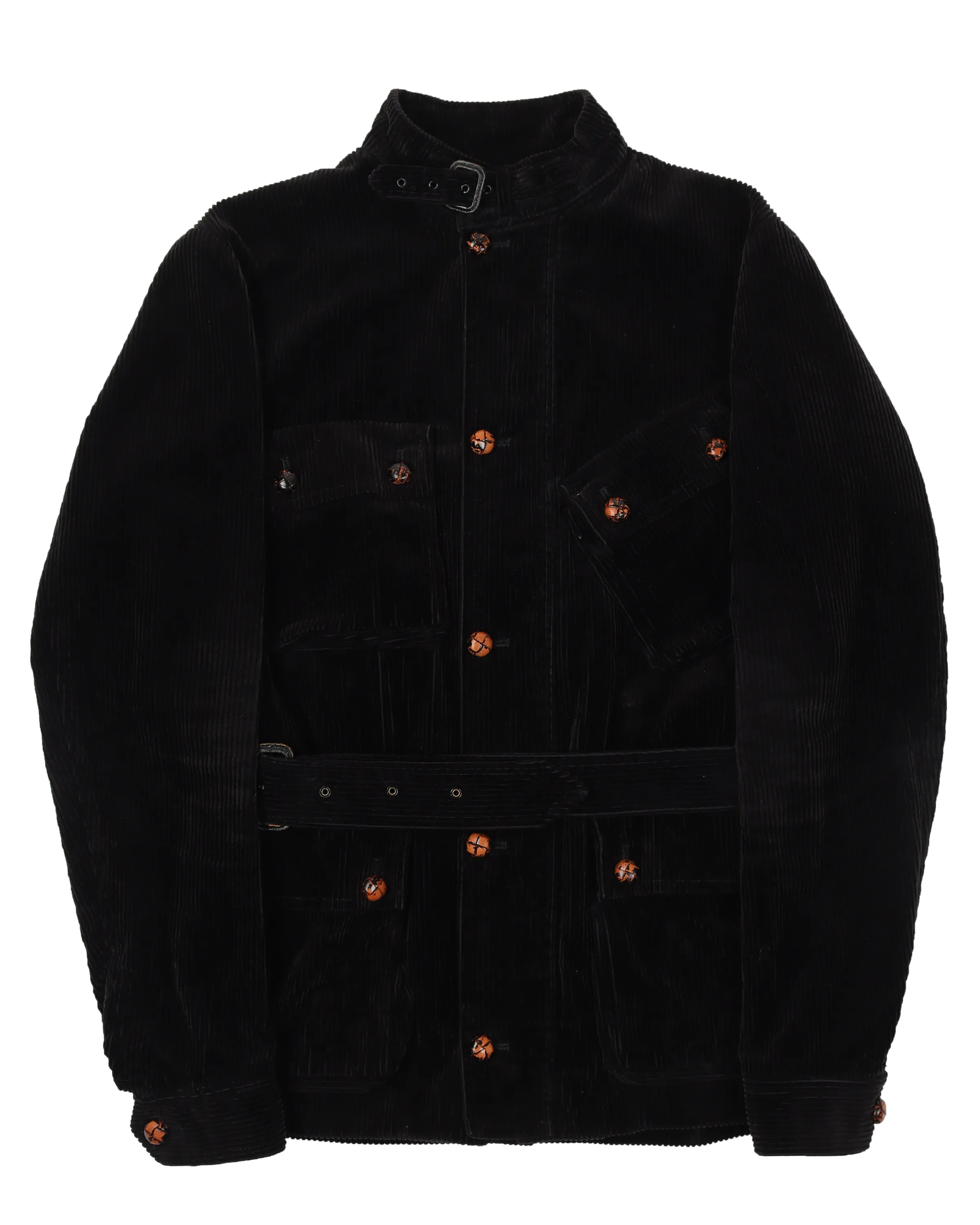 Belted Corduroy Coat
