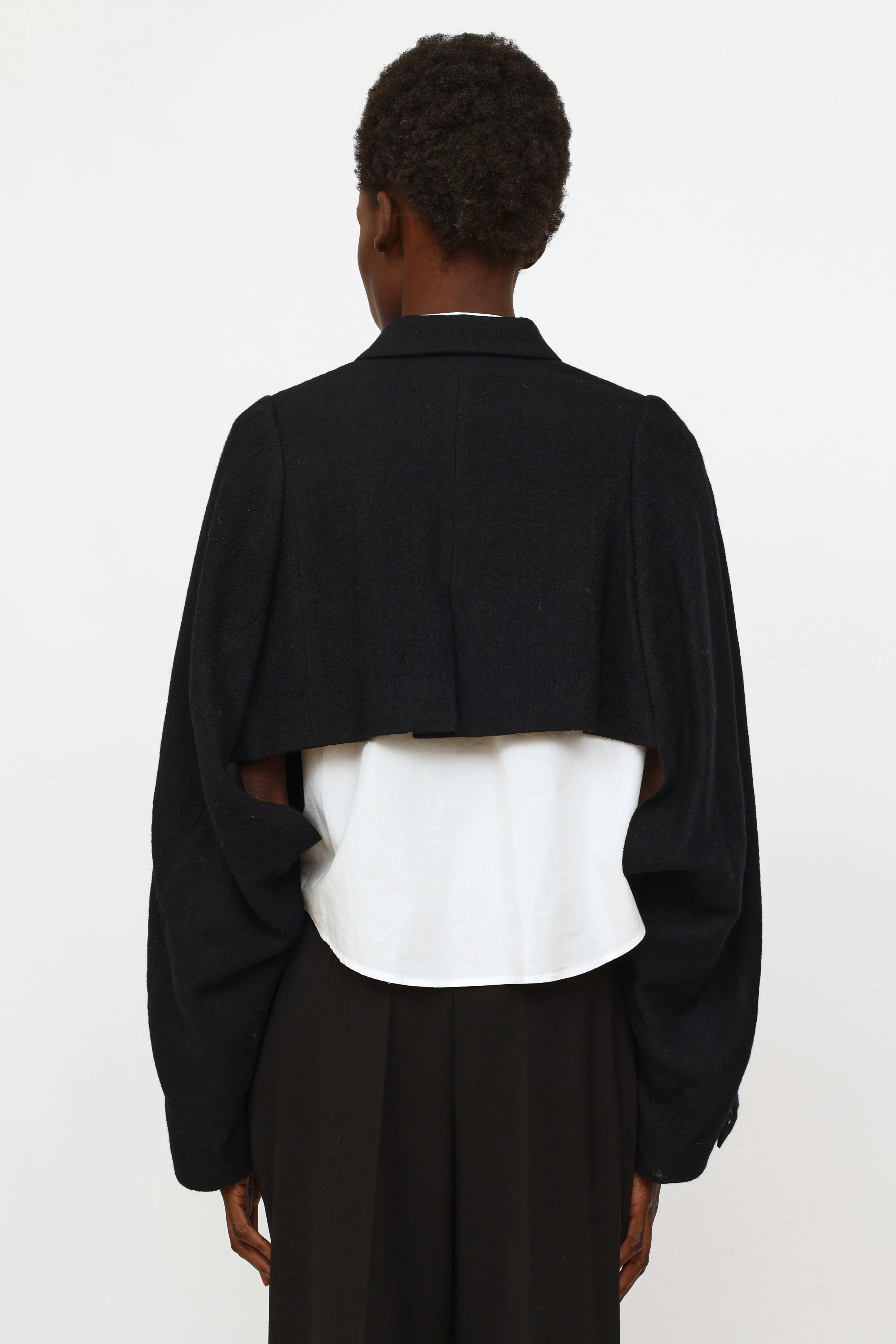 Black Cut Out Blazer