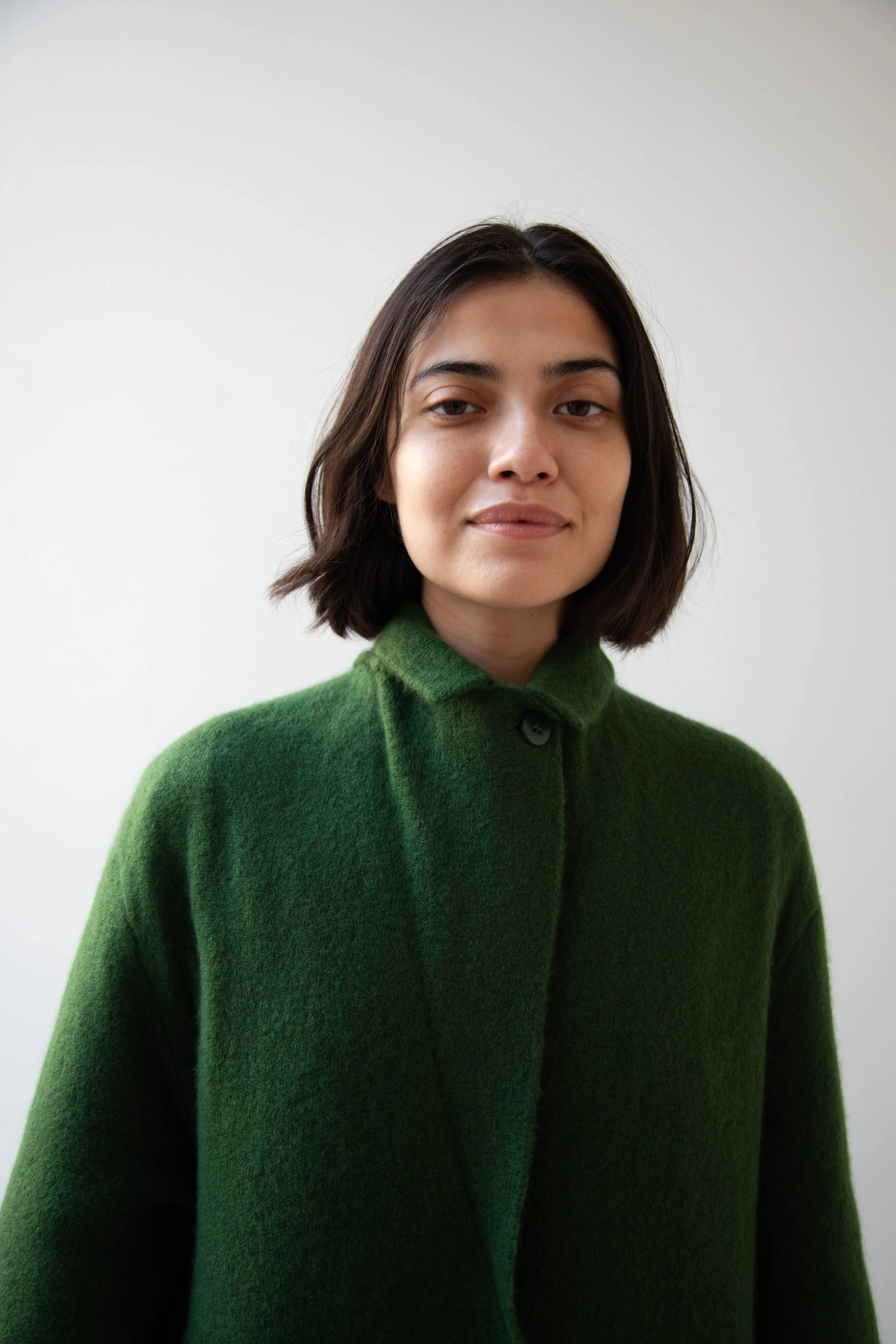Boboutic | Double Passion Long Coat in Green