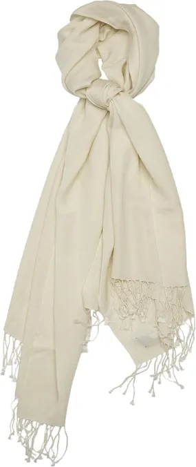 Cashmere Boutique 70% Cashmere and 30% Silk Pashmina Shawls for Women - Luxury Lightweight, Soft and Warm - 36" x 80"