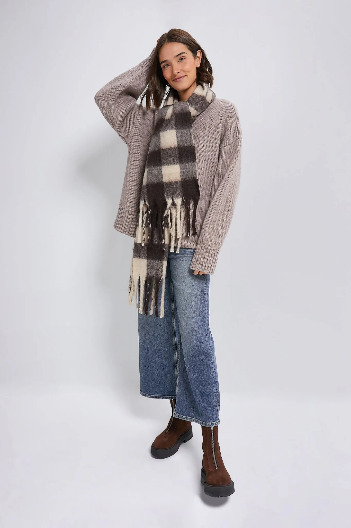 Crafted Indigo High Rise Wide Leg Crop