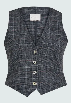 DSKim Cropped Vest - Chicory Coffee