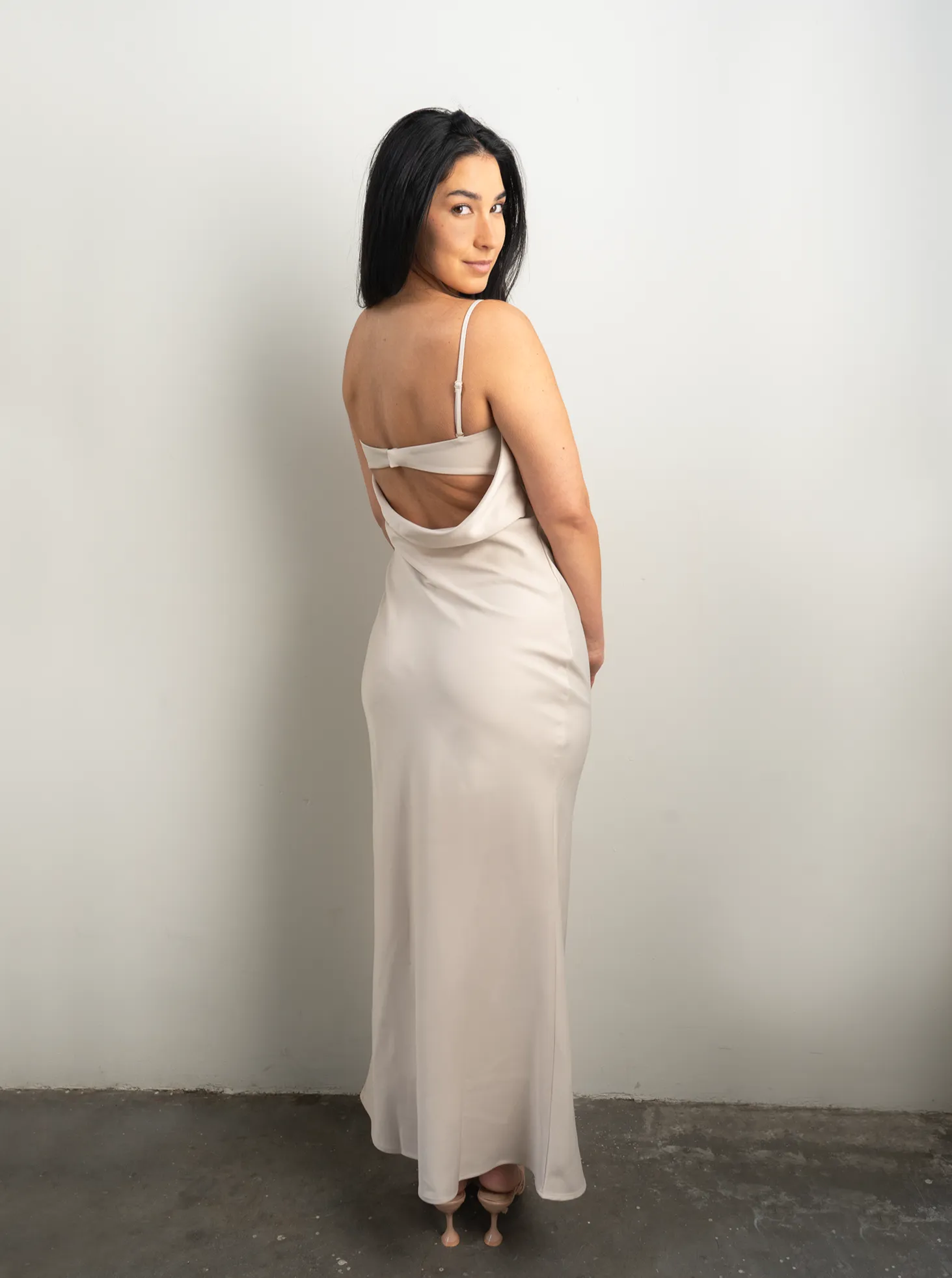 Jupiter Maxi Dress- Beige