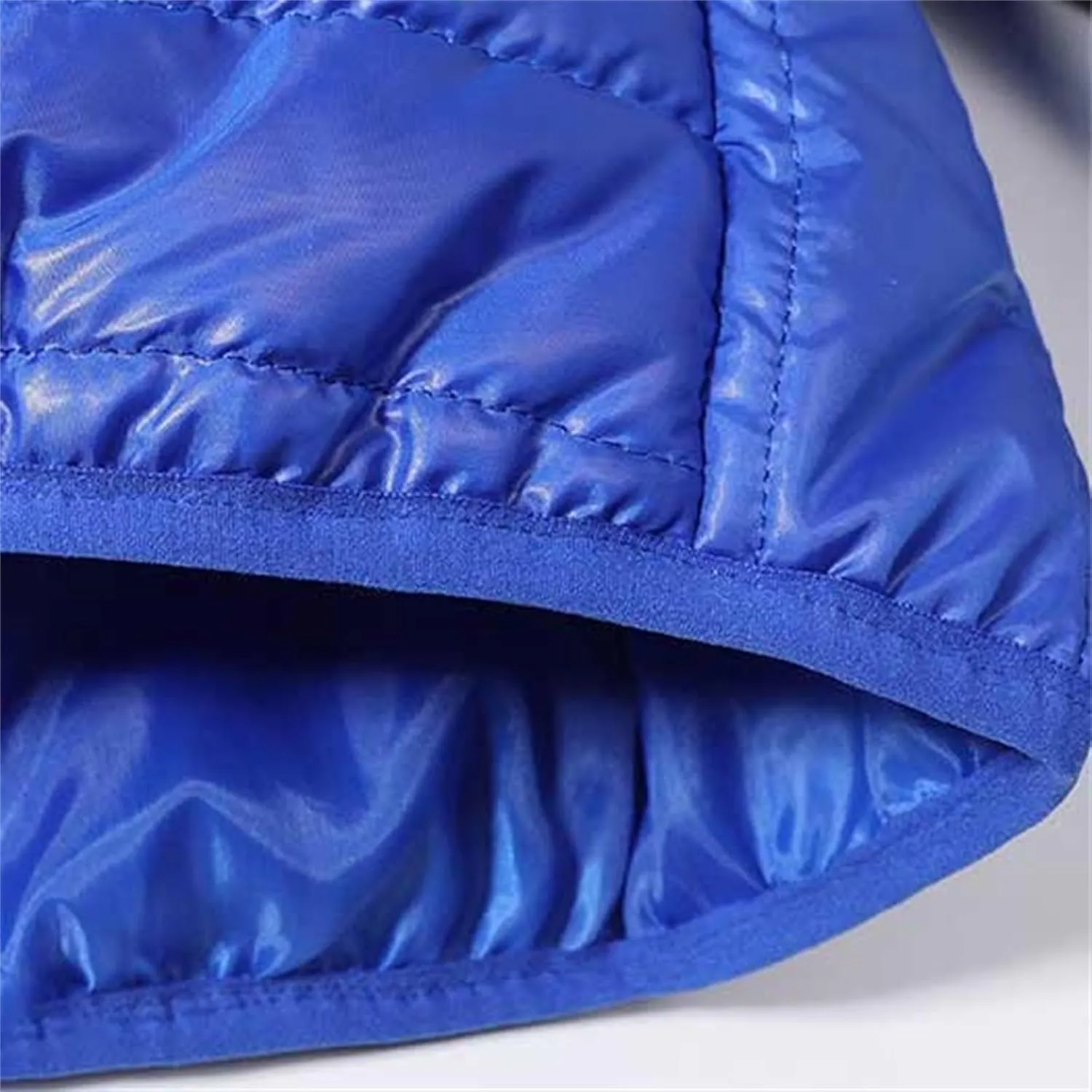 Men's Lightweight Down Jacket Packable Hooded Thermal Quilted Puffer Jacket Insulated Winter Snow Ski Traveling Coats
