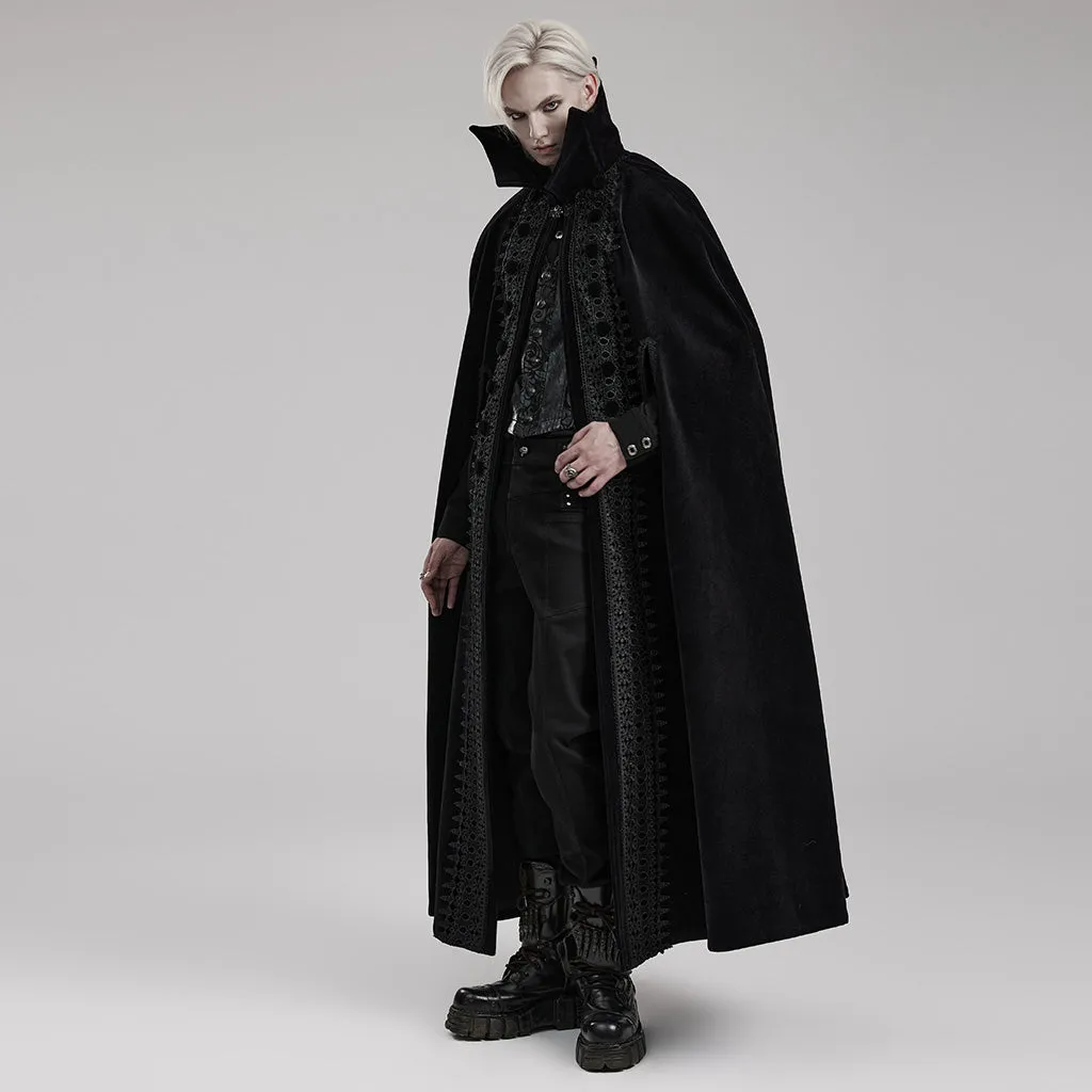 Noble Goth Long Cloak WY-1555DPM