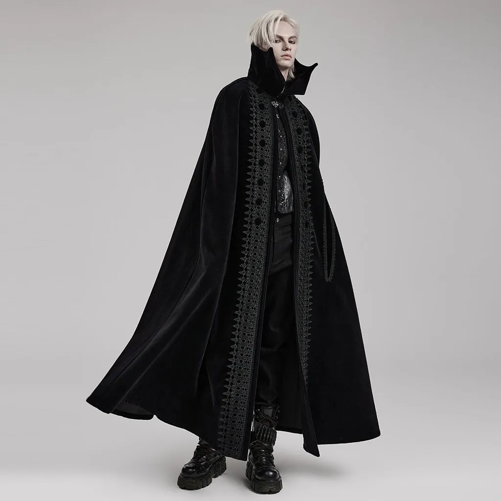 Noble Goth Long Cloak WY-1555DPM